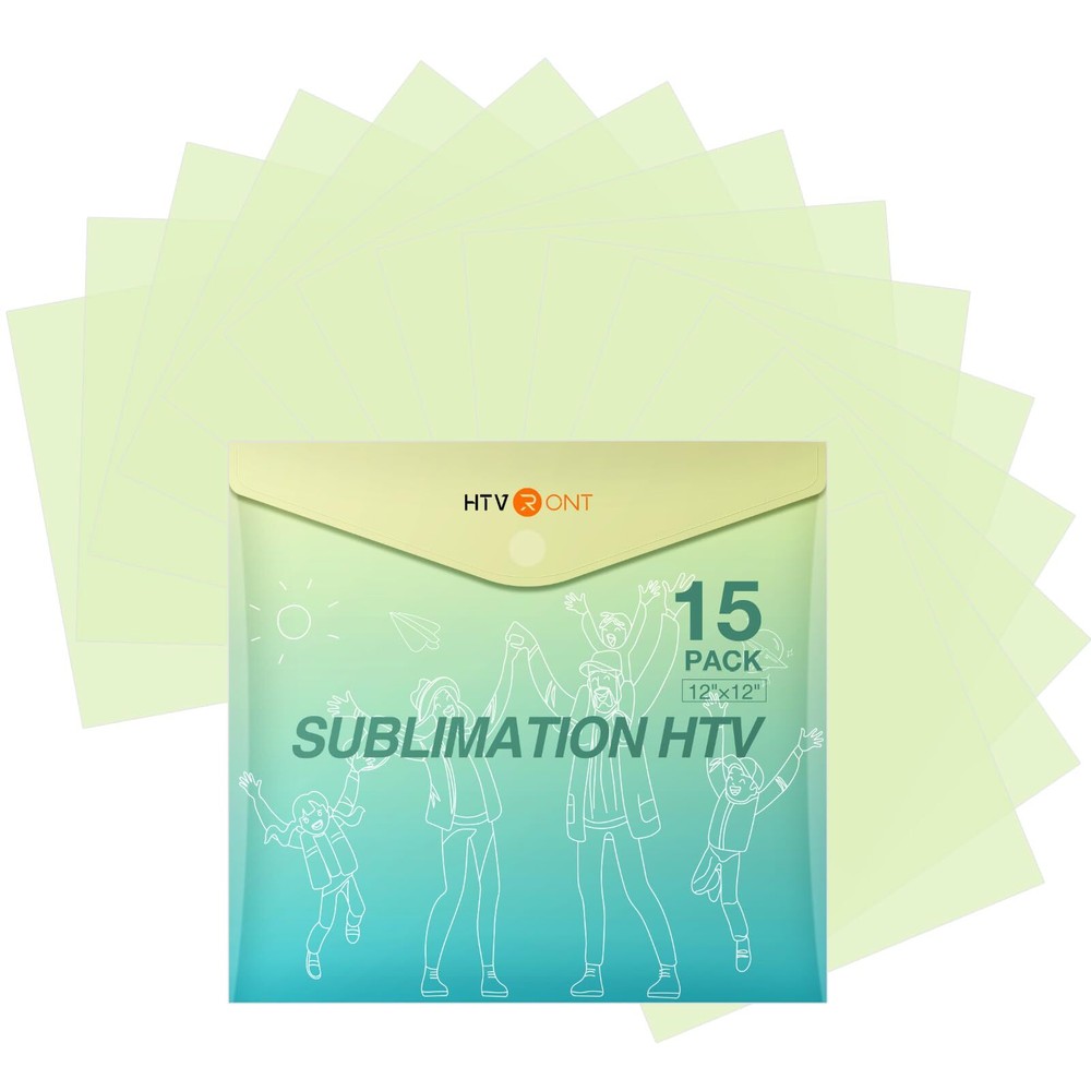 Sublimation HTV 15 Pack - 12