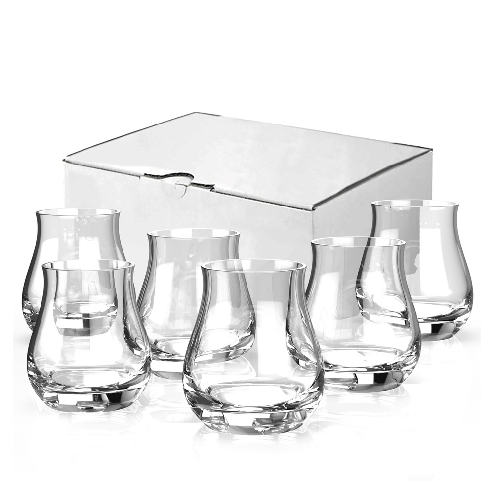 Glencairn Canadian Whisky Glass Set of 6 in Trade Pack
