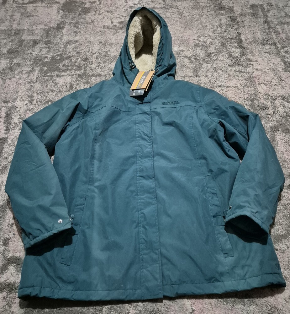 BNWT Regatta Dustie II Waterproof Hydrofort Insulated Parka Jacket Hooded