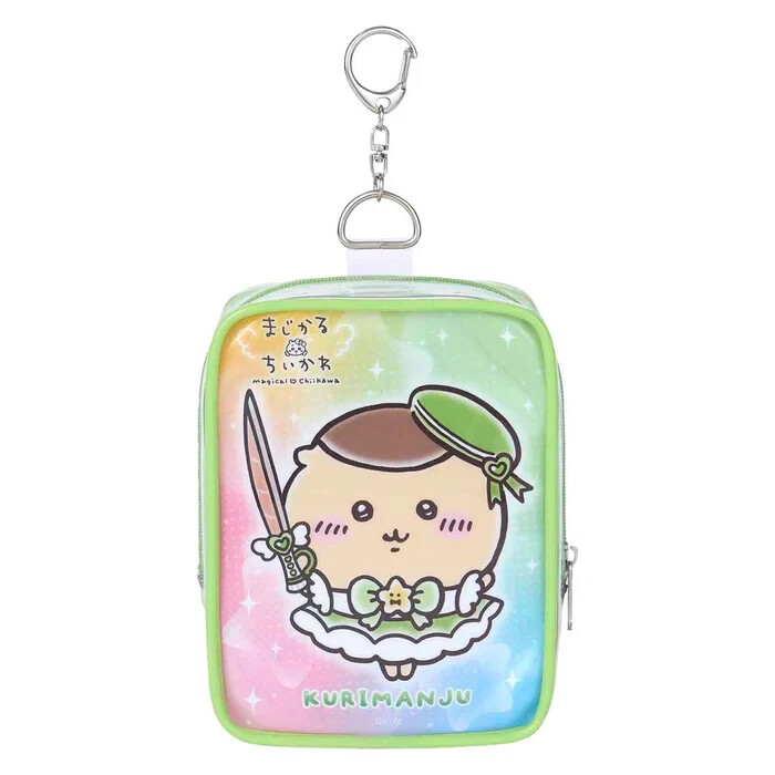 Chiikawa market original Super Magical mascot Clear pouch kurimanju