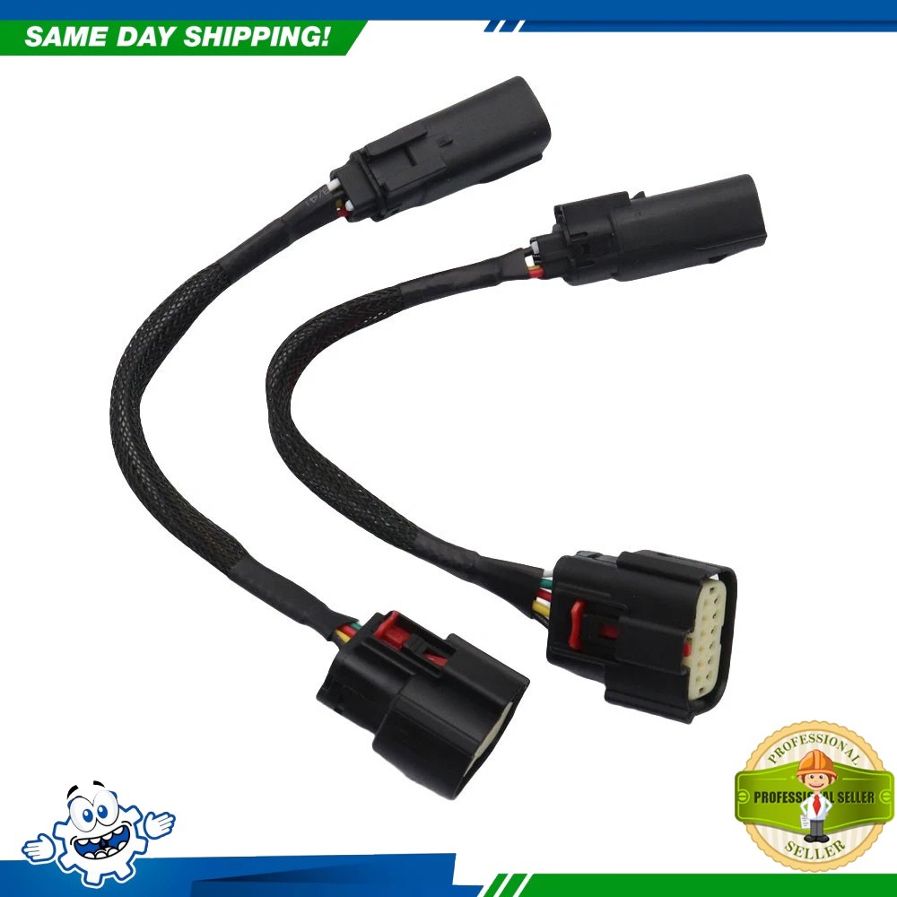 For Ram 2500 3500 Halogen to LED 5th Gen Taillight Conversion Adapter Harness