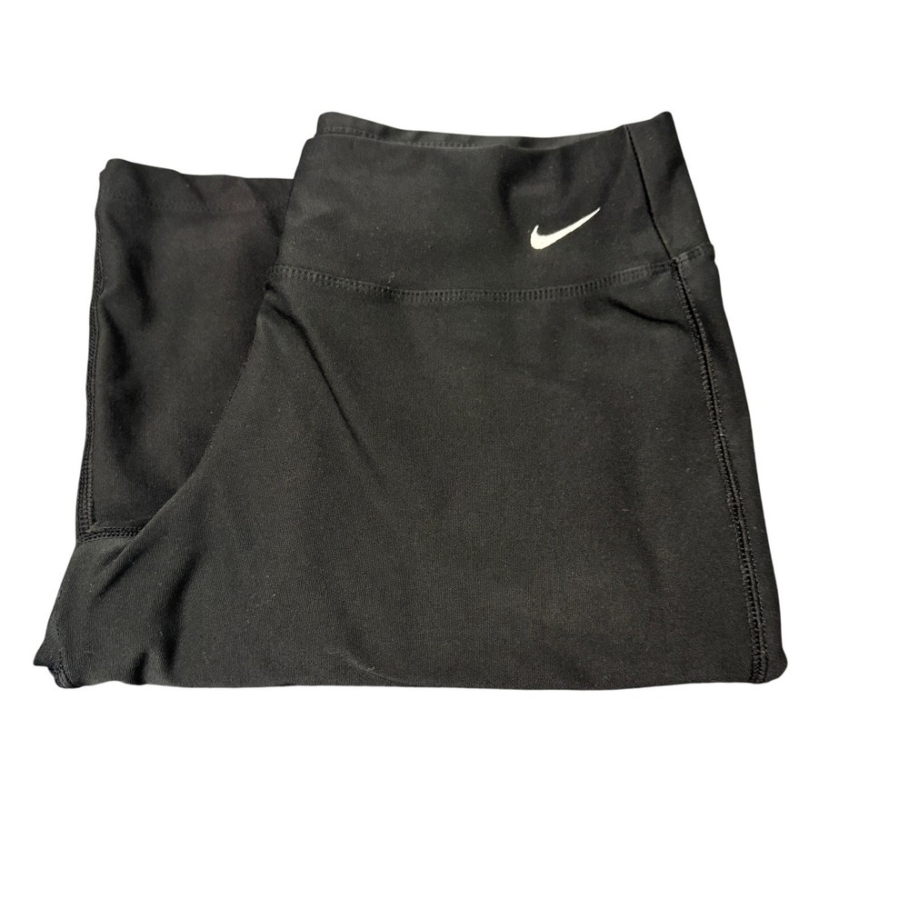 Nike Flare Pants Womens Medium Black Perfect FitDry Stretch Activewear Pull On
