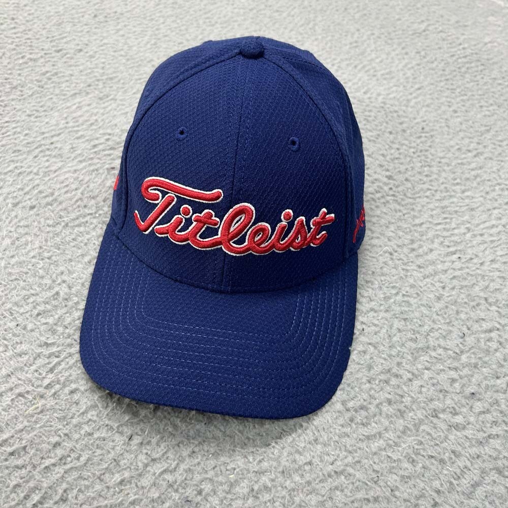 Titleist Golf Hat Men Baseball Cap Medium Large Footjoy Brand Ball Maker