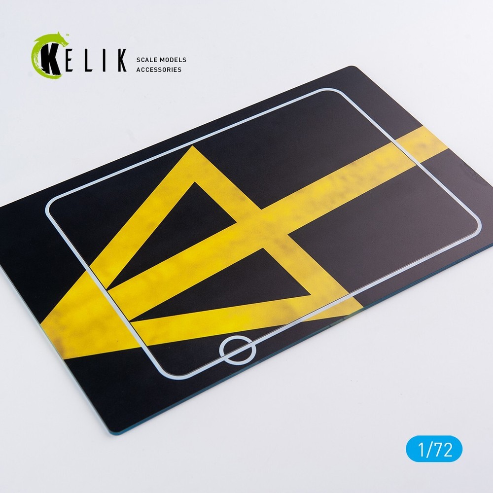 Acrylic Base for Model Kit 1:72 Argentine carrier Independencia V-1 1958 KS72046