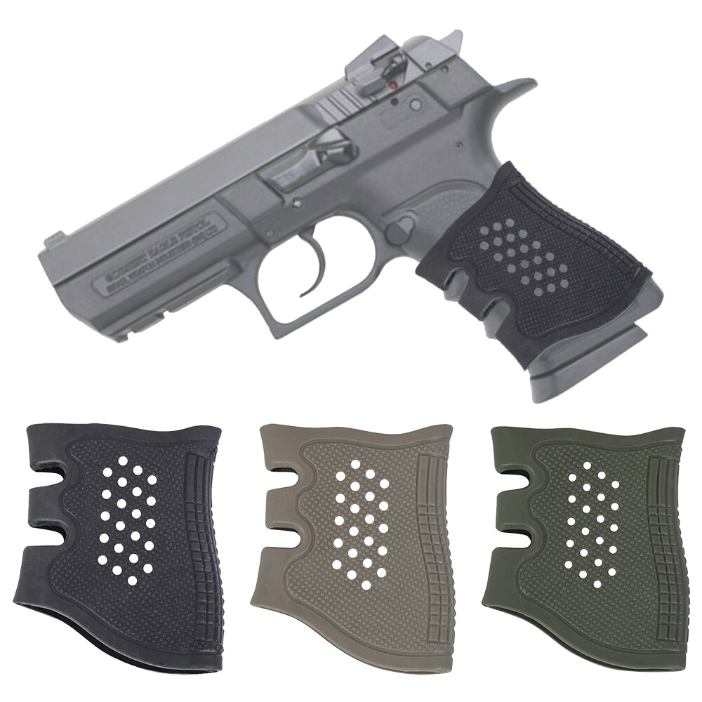 Tactical Rubber Grip Sleeve FDE for Glock 17 19 20 21 22 23 25 31 32 34 35 37 38