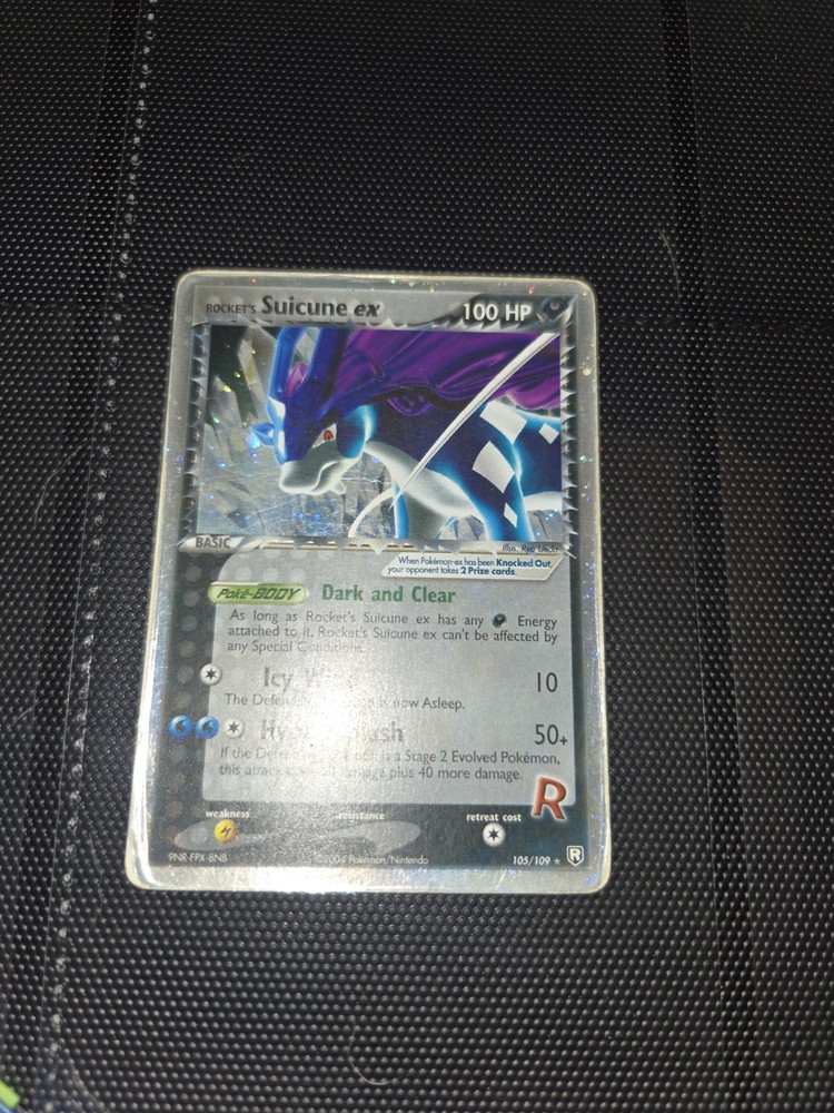 Rocket's Suicune ex 105/109 Team Rocket Returns Holo
