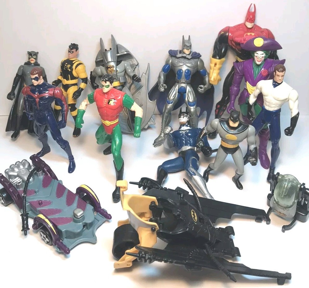 Vintage Batman DC Comics Action Figure Lot AF1 Collectible Toy