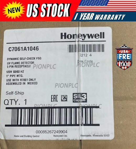 1PC ONE Honeywell C7061A 1046 UV Flame Detector C7061A1046 US Free TAX