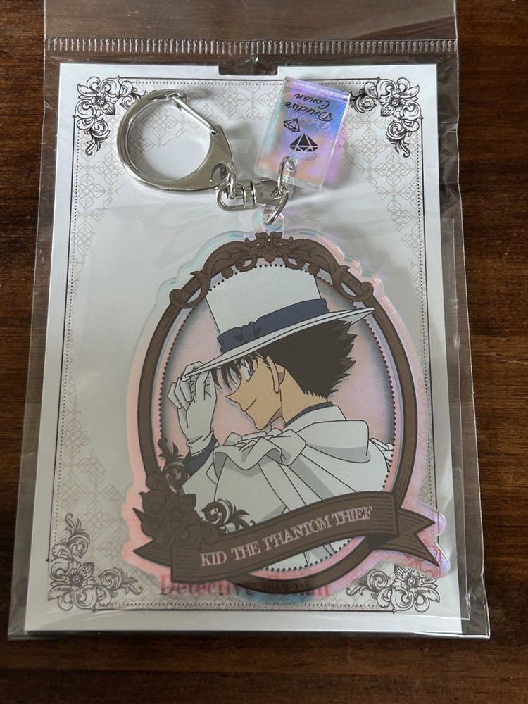 Detective Conan Kid The Phantom Thief Aurora Acrylic Key Chain 1 Million Dollars