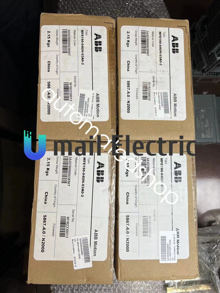 ABB MFE190-04UN-03A0-2 brand new Servo Drive via FedEx or DHL
