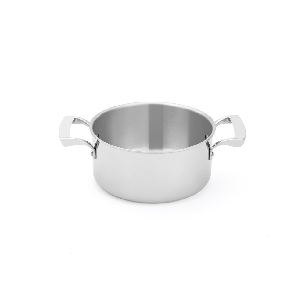 THERMALLOY Tri-ply Stainless Steel Sauce Pot, 8 Inch/3 Quart