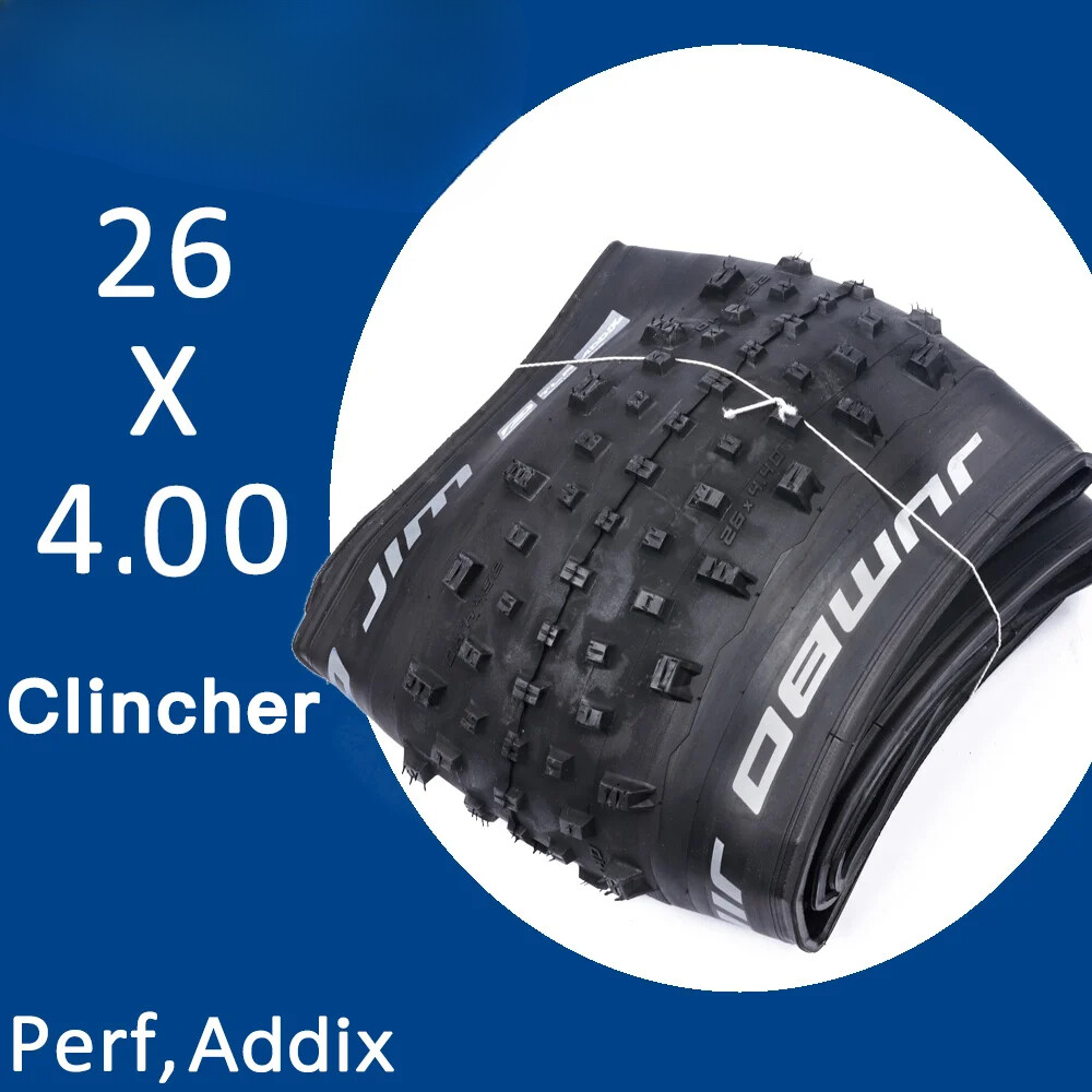 26x4.0-4.4 Fat Bike Tubeless Clincher Tire for Mountain Bikes