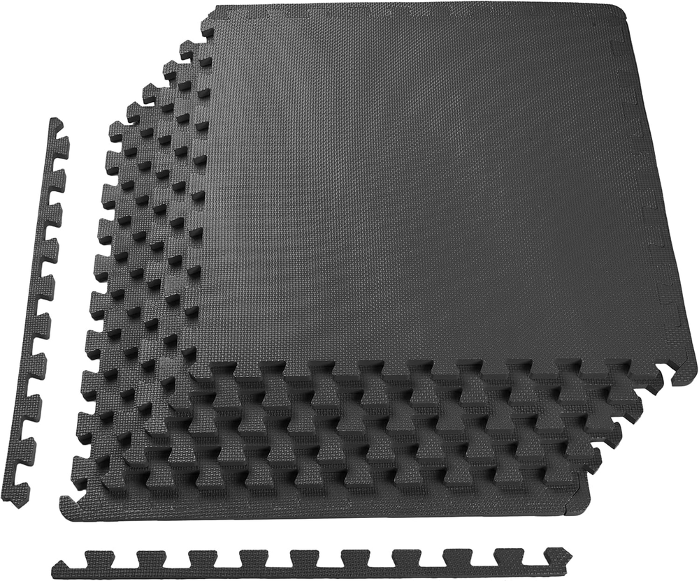 Puzzle Exercise Mat with EVA Foam Interlocking Tiles for MMA, Exercise, Gymnasti