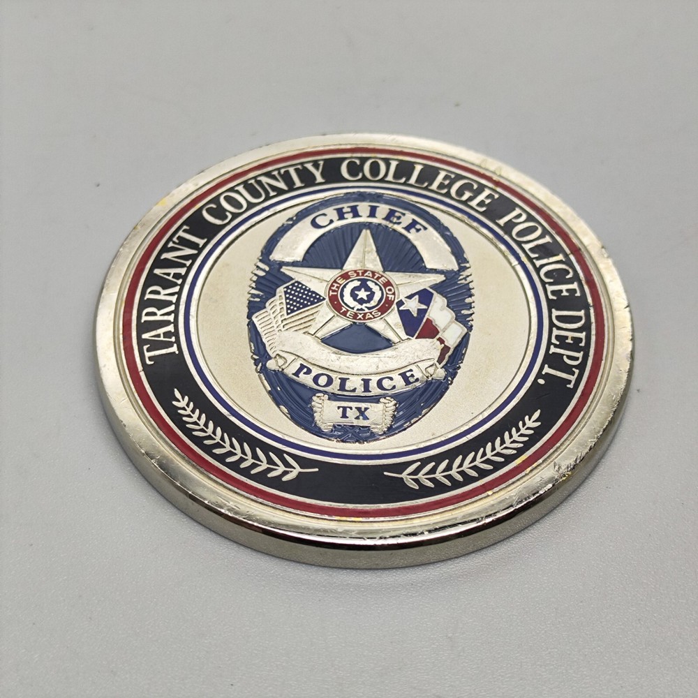 Tarrant County College Police Department Challenge Coin