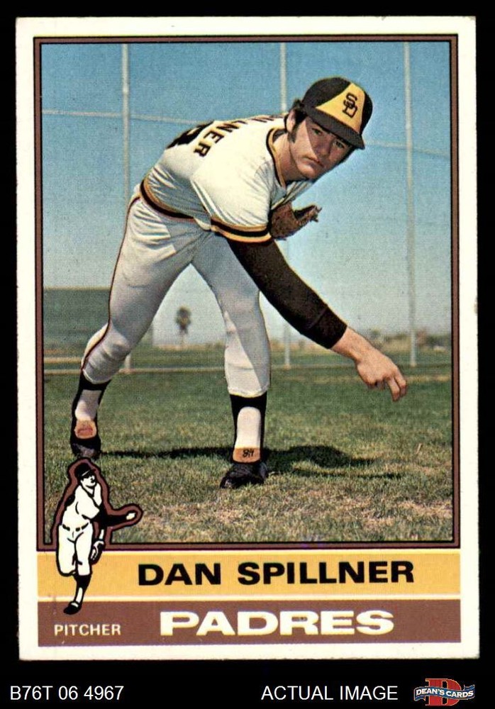 1976 Topps #557 Dan Spillner Padres 5.5 - EX+