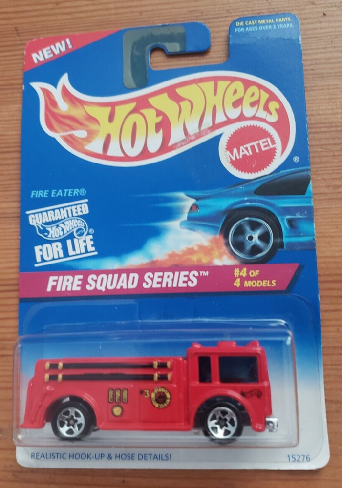 1996 Hot Wheels - Fire Squad Series - #427 - Fire Eater - #4/4 - 15276