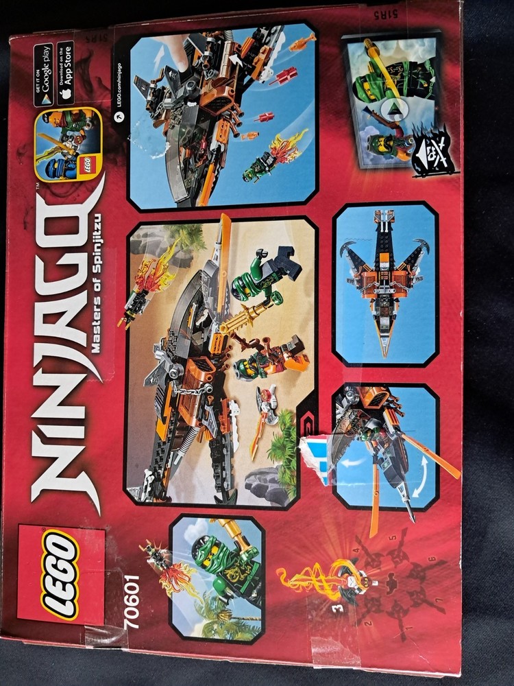 LEGO Ninjago 70601 Sky Shark 2016 New Sealed Collectible Set