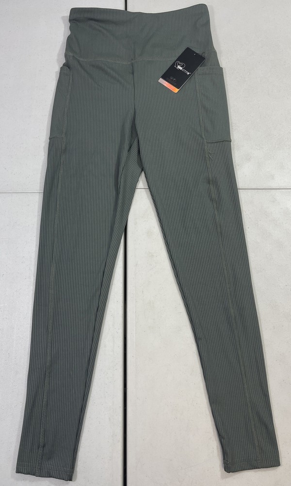 Sho Active Tummy Control High-Waisted Butt Sculpting Leggings Pants Size Medium