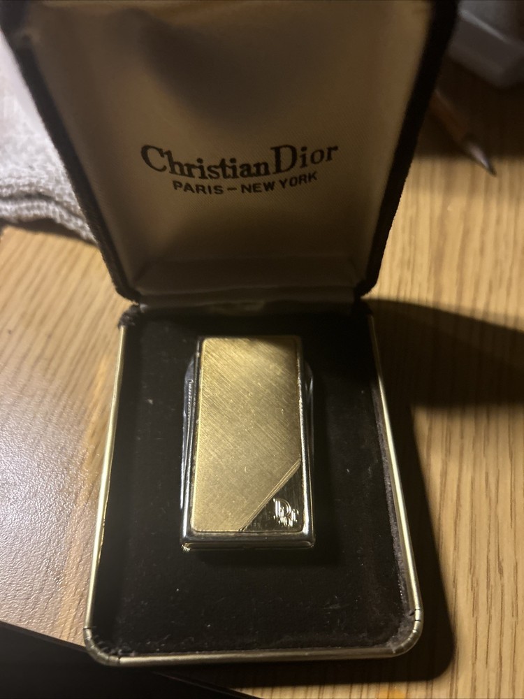Vintage Christian Dior Money Clip with Dual Fold-Out Blades