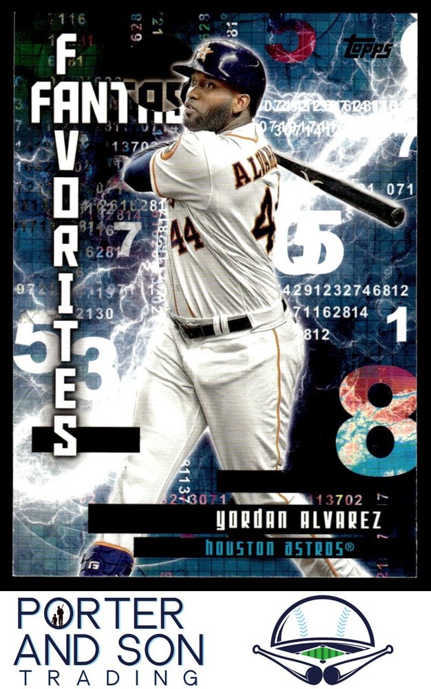 Yordan Alvarez 2024 Topps Fantasy Favorites #FF-16 Houston Astros