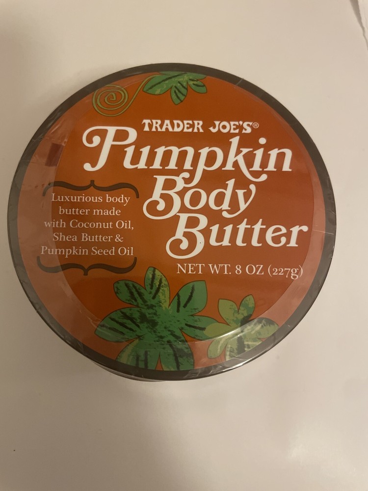 Trader Joes Pumpkin Body Butter New Sealed Limited Time Only 8 Oz-image
