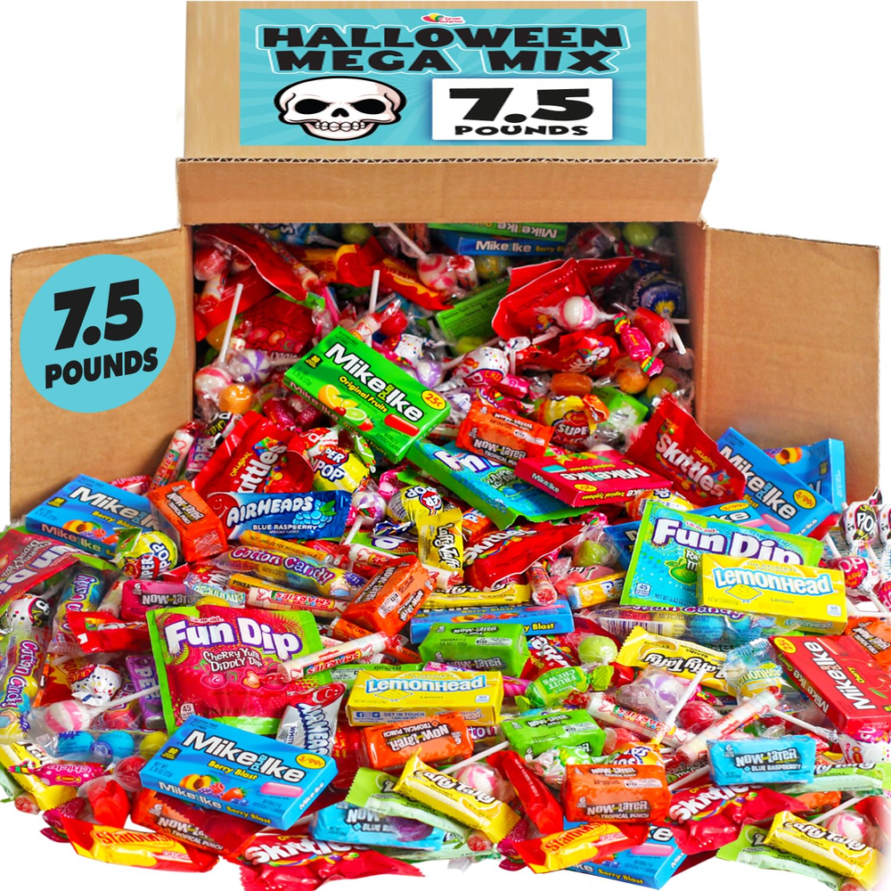 Bulk 7.5 lb Assorted Back to School Candy for Parties Pinatas Office-image