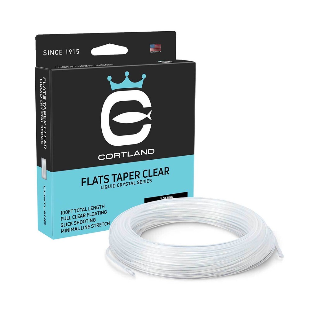 Cortland Liquid Crystal Flats Taper Fly Line Super Smooth PE+ Coating