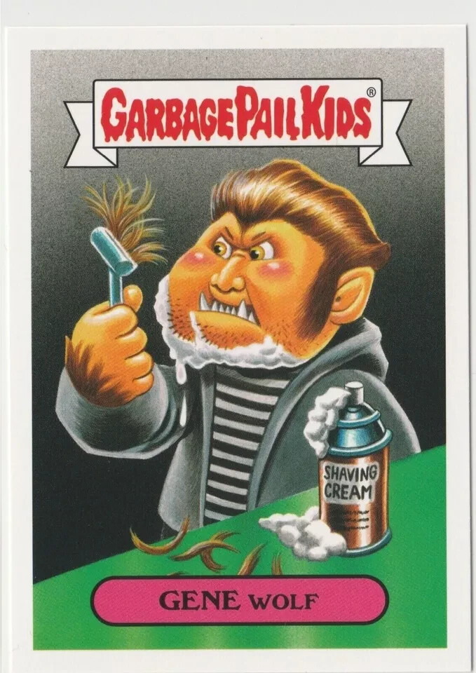 Gene Wolfe Garbage Pail Kids GPK 2016 Prime Slime Trashy TV Card #5a