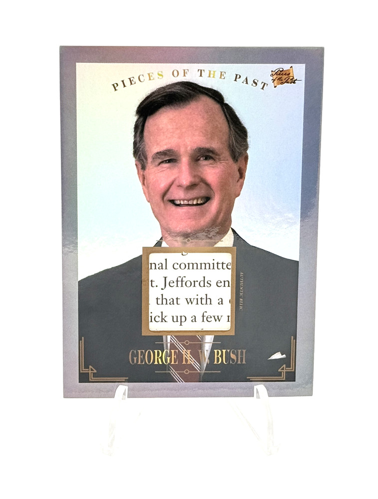 2023 Pieces Of The Past - George H. W. Bush Relic