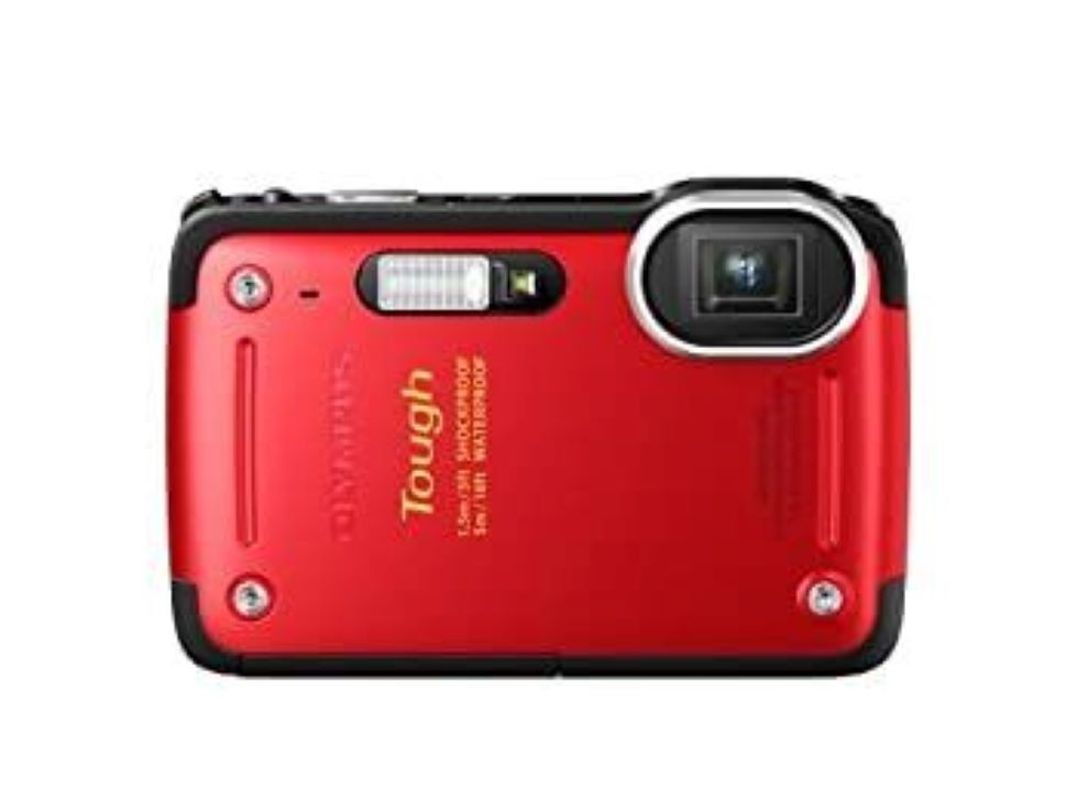 OLYMPUS STYLUS TG-625 Tough Camera 12MP Waterproof Shockproof Red from Japan