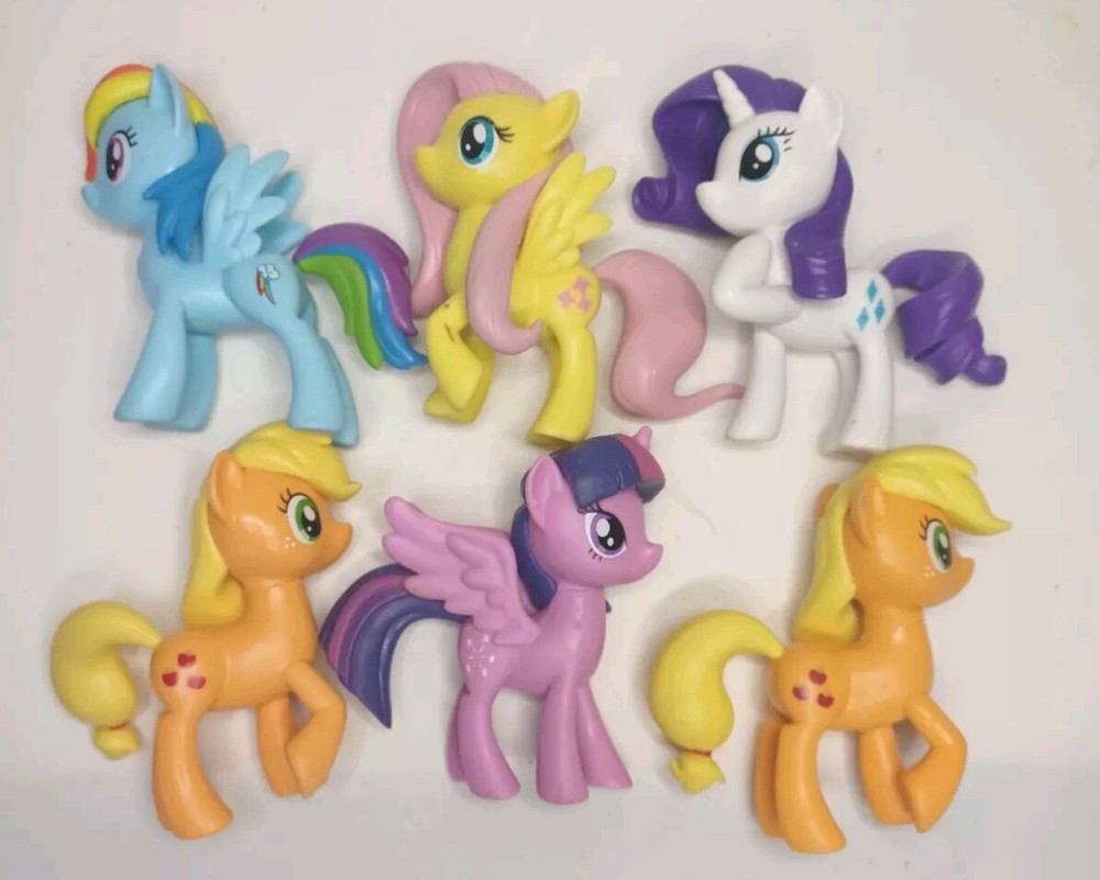 My Little Pony Meet the Mane 6 Ponies Collection Lot of 6