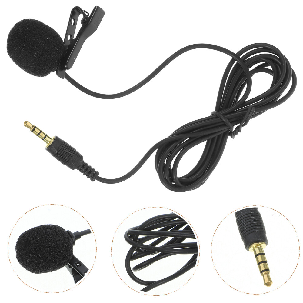 Phone Microphone Lavalier Microphones for Recording Videos Mini