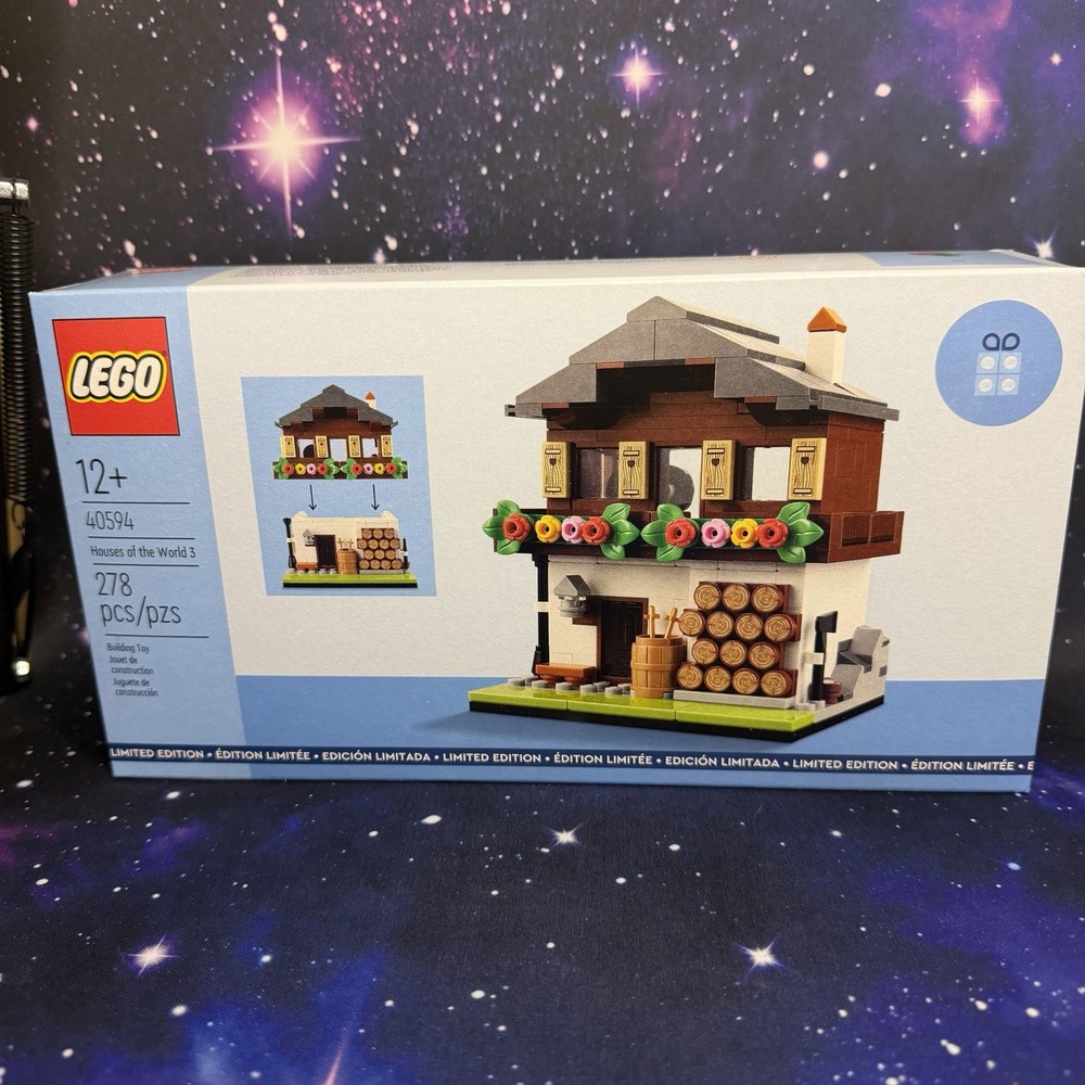 Sealed LEGO Gift With Purchase -  40594 Houses of the World 3