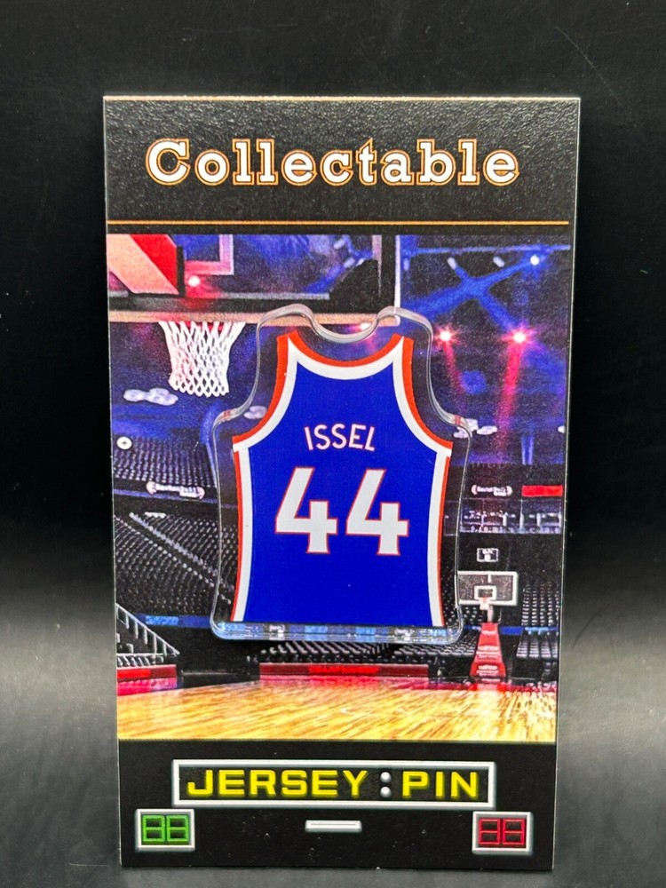 Dan Issel Kentucky Colonels ABA Champions jersey lapel pin 1974-75 collectible  