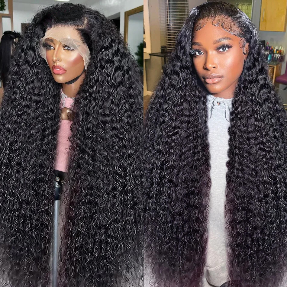 HD Deep Wave 5x5 Glueless Wig 13x6 Lace Front Human Hair Ready to Wear