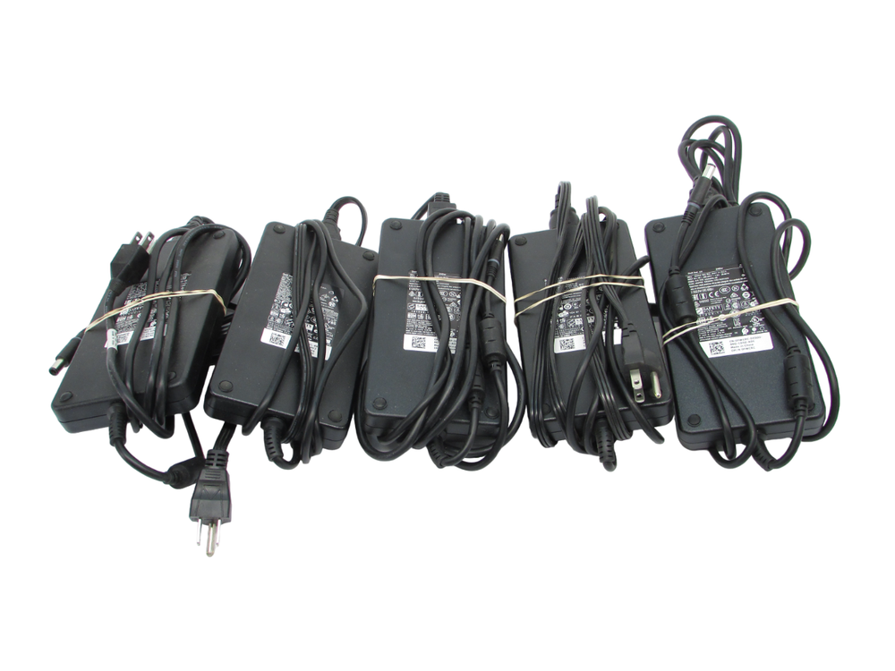 5x Dell 240W 19.5V 12.3A Laptop AC Adapter Charger Lot of 5