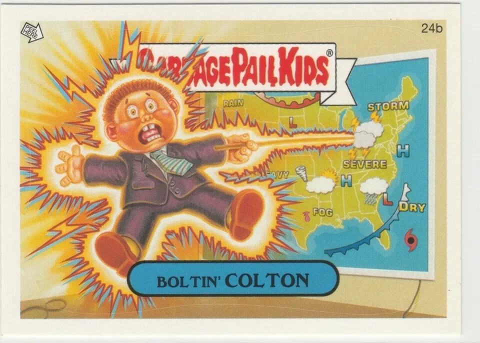 Boltin Colton 24b Garbage Pail Kids GPK 2006 ANS5 All New Series 5
