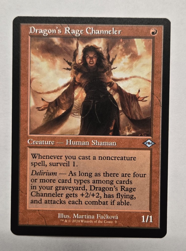 Dragon's Rage Channeler (Retro Frame) - Modern Horizons 3 Regular