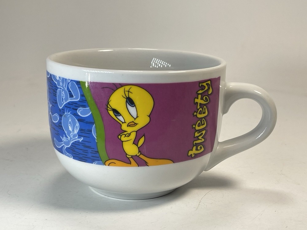Looney Tunes 1998 Tweety Bird Ceramic Coffee Mug Cup
