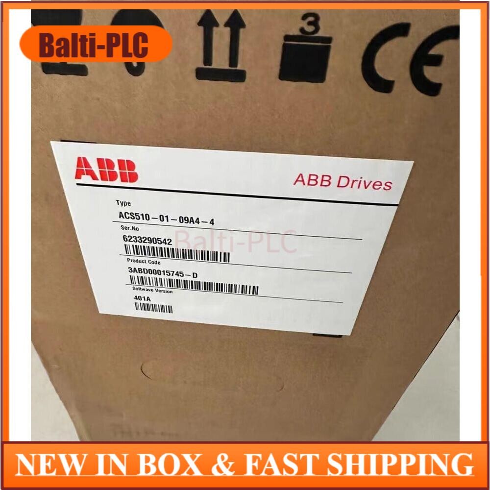 1PCS NEW ACS510-01-09A4-4 NEW ABB Frequency Converter US Free TAX No Keypad