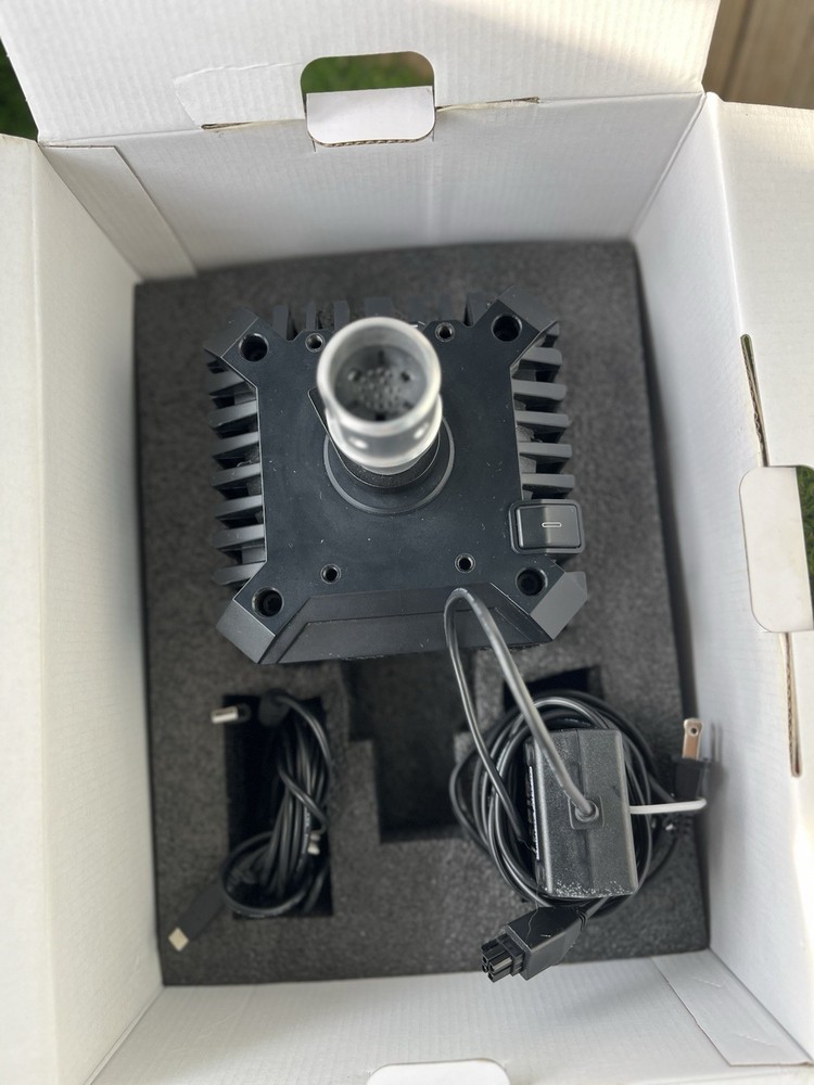 FANATEC CSL DD 5NM Wheelbase with Original Box, Cords & Table Clamp - No Boost Pack