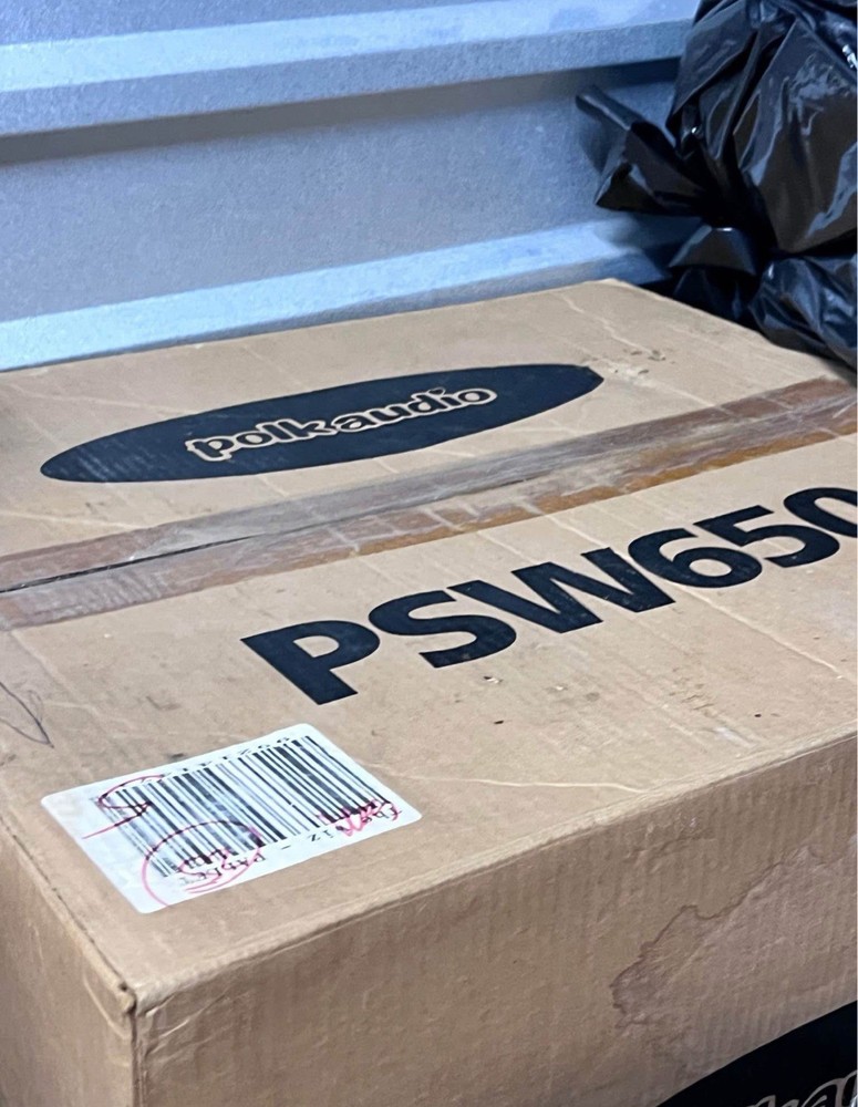 Polk Audio PSW650 165 watts RMS DUAL 10 INCH FIRING WOOFERS Powered Subwoofer