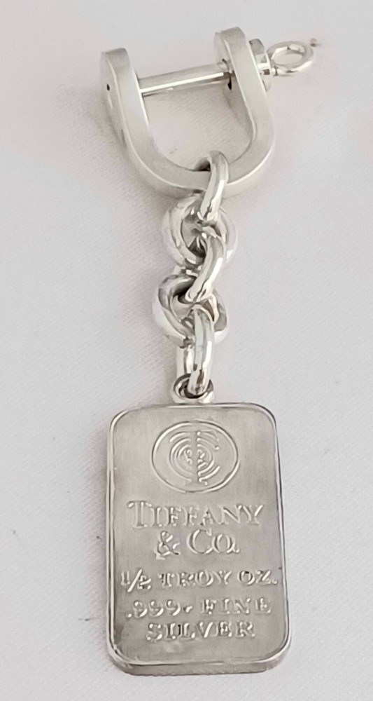 Tiffany & Co Fine Silver Key Chain
