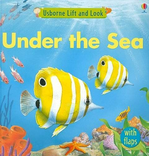 Under the Sea (Usborne Lift and Look Board Books) - Hardcover - GOOD