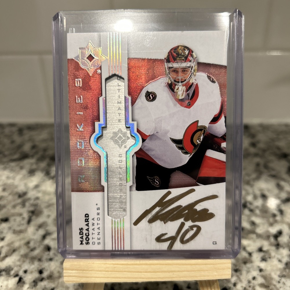 MADS SOGAARD 2022-23 ULTIMATE COLLECTION Upper Deck Senators