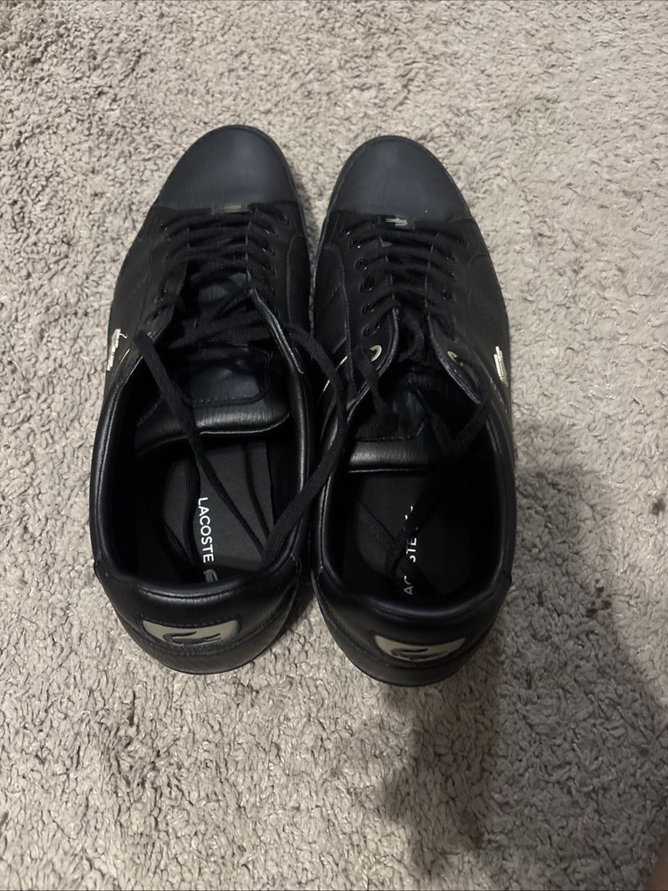 Lacoste Men’s Shoes US 12 EUR 46 Color Black Used