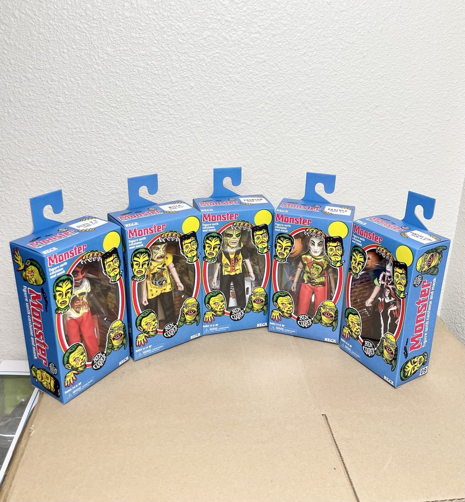 Neca Ben Cooper Costume Kids Collection Wave 2 Set of 5 Clothed Action Figures