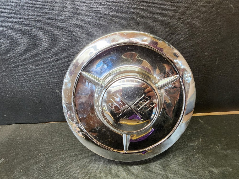 1958 Chevy Impala Bel Air Poverty Hubcap OEM Dog Dish Wheel Cover