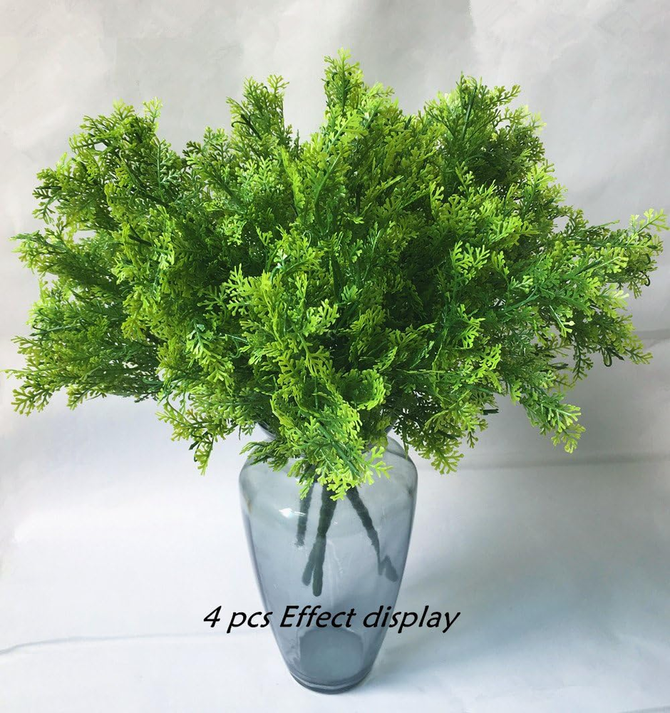 Artificial Shrubs Fake Bushes for Wedding Decor Indoor Outdoor Plastic Plants