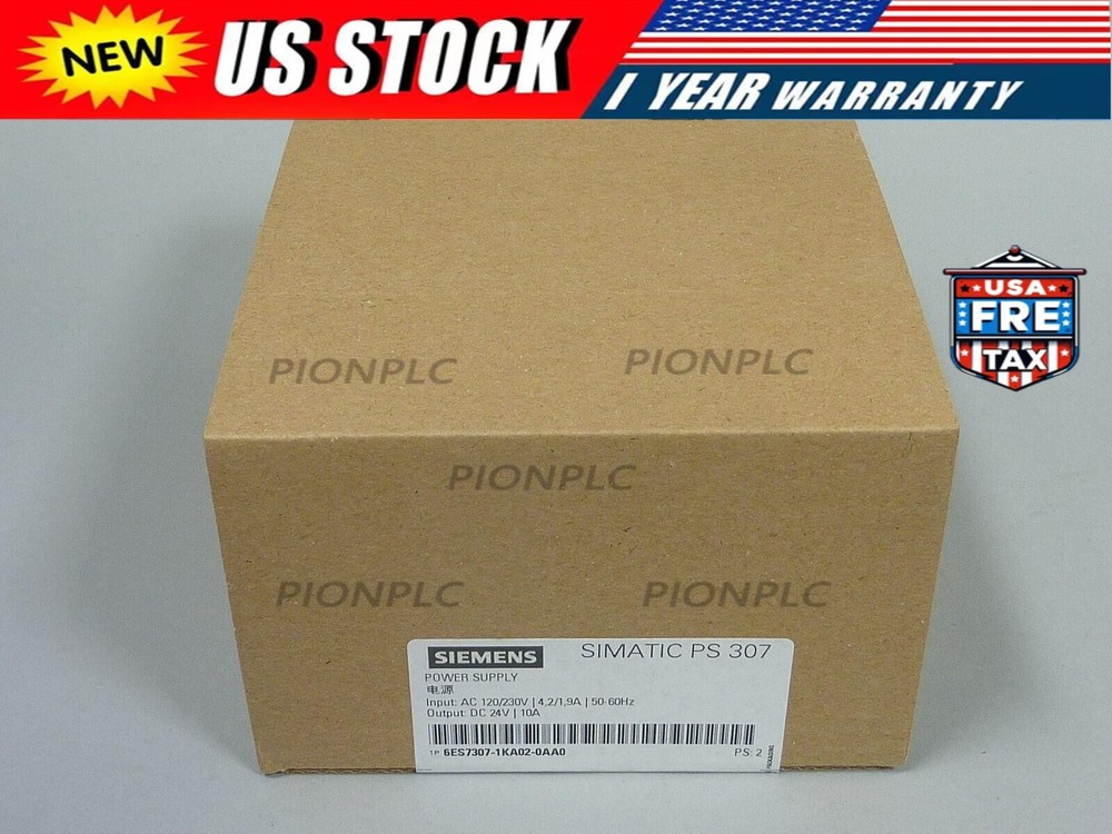 Siemens 6ES7307-1KA02-0AA0 6ES7 307-1KA02-0AA0 New In Box